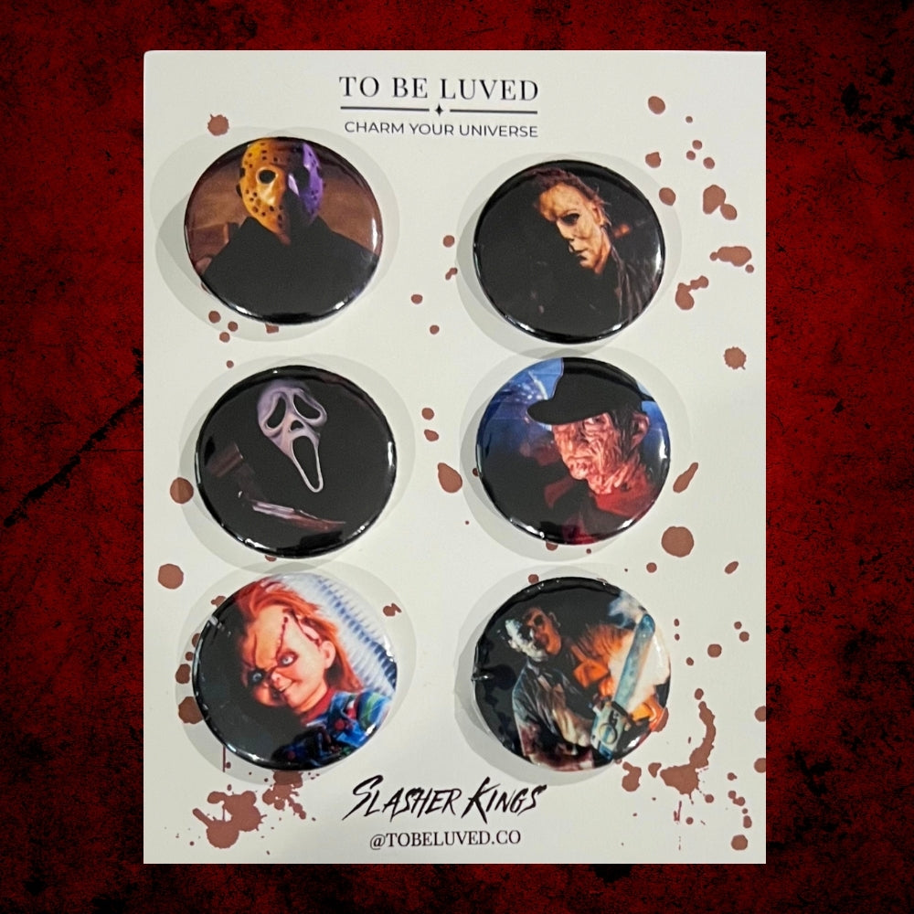 To Be Spooky Button Pins (6 Pcs) - 32mm/1.25Inch