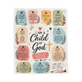 Bible Verses Plush Blanket, Bible Verse Gifts, Religious Gifts