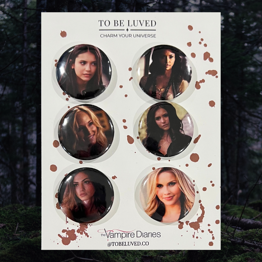 Vampire Diaries Women - Button Pins