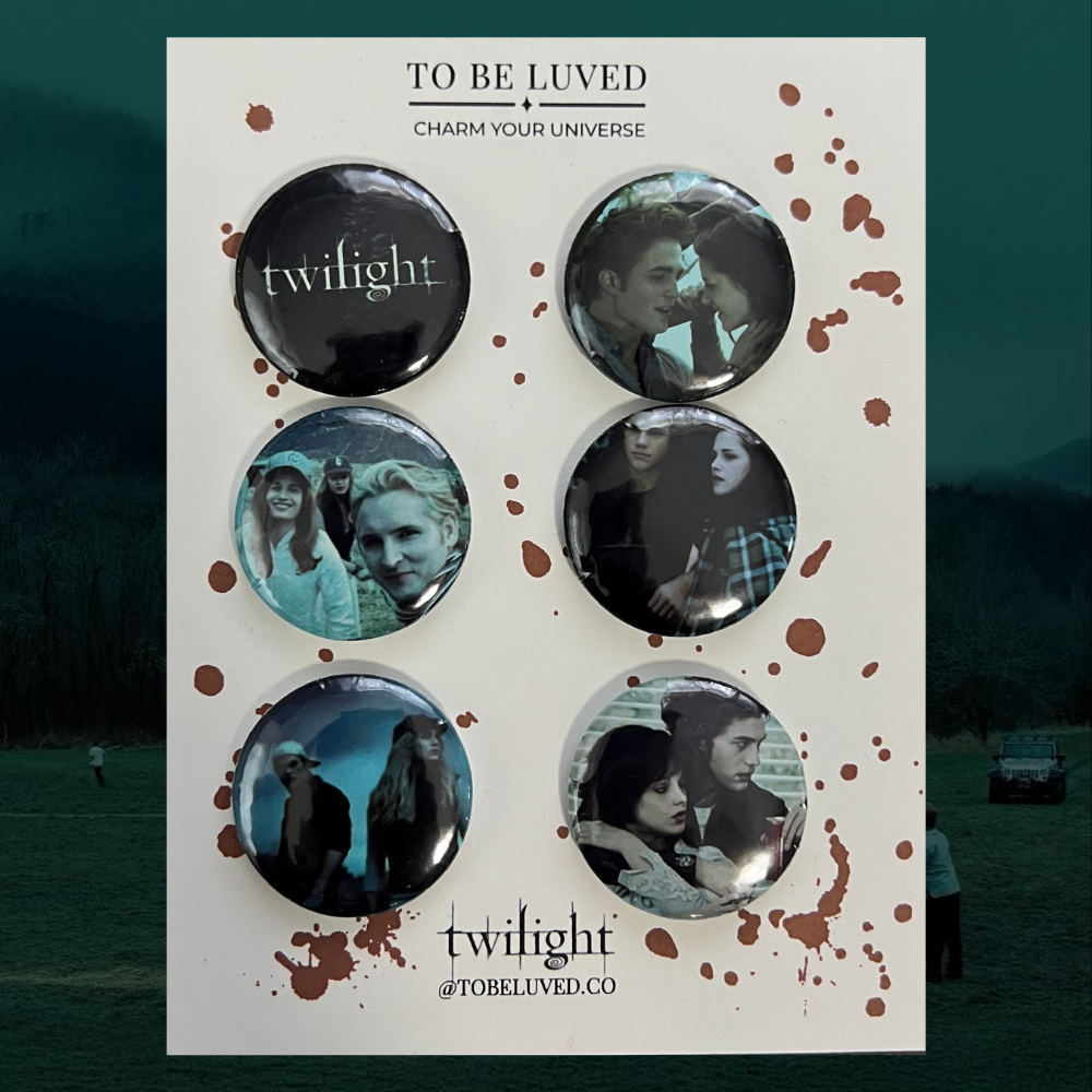 To Be Spooky Button Pins (6 Pcs) - 1.25Inch