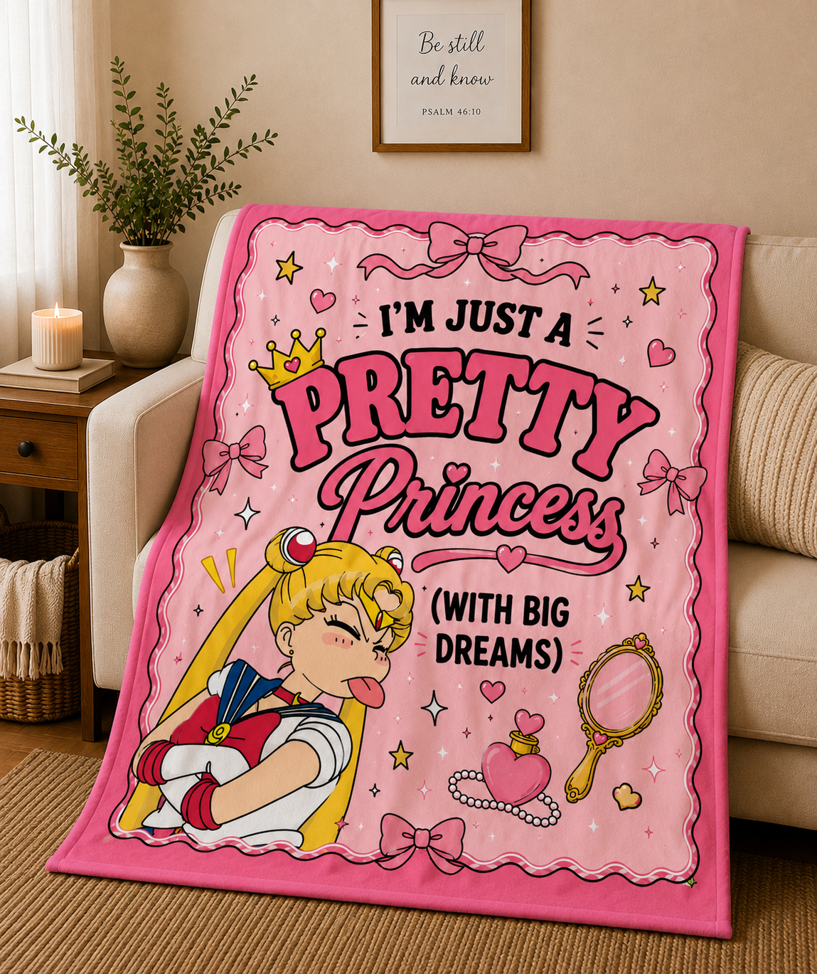 Sailor Moon Princess Blanket | To Be Cozy Collection