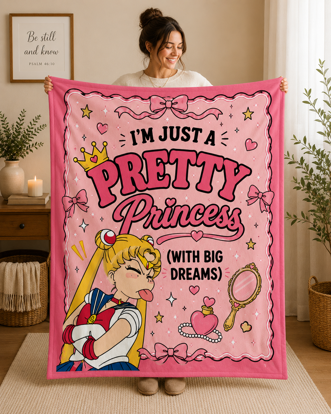 Sailor Moon Princess Blanket | To Be Cozy Collection