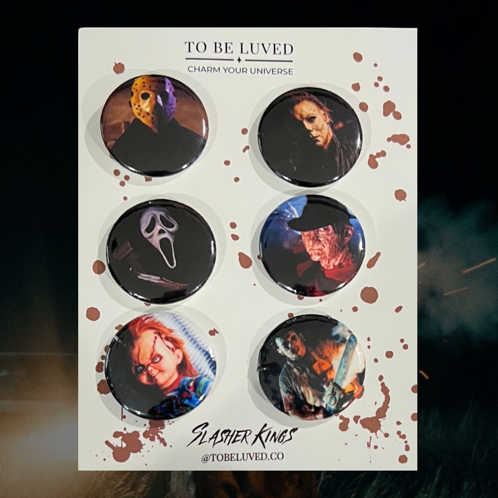 To Be Spooky Button Pins (6 Pcs) - 1.25Inch