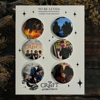 To Be Spooky Button Pins (6 Pcs) - 32mm/1.25Inch