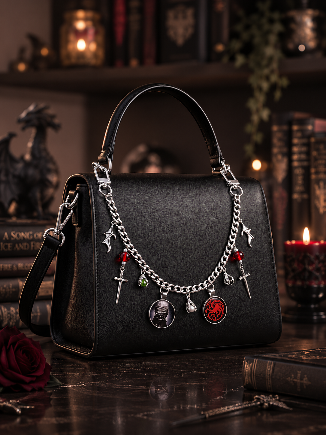 Dracarys Charm Chain